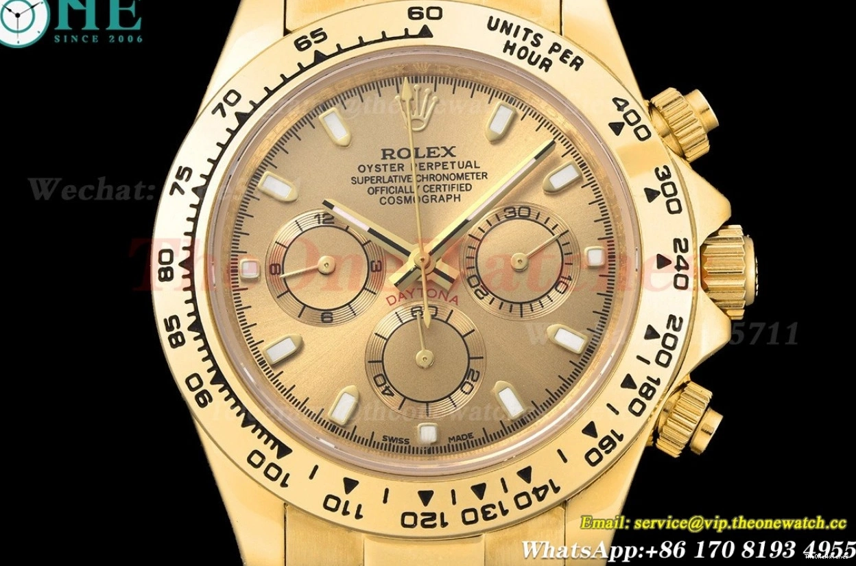 Dial 40mm GDF Gold A3836 YG Daytona YG 0513